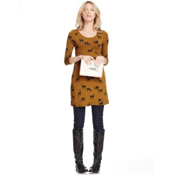 boden deer dress